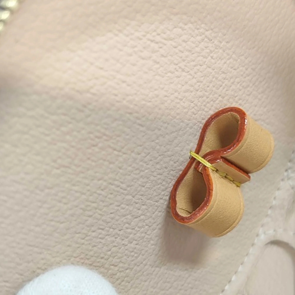 LOUIS VUITTON Brown Monogram Leather Pouch - Picture 9 of 10